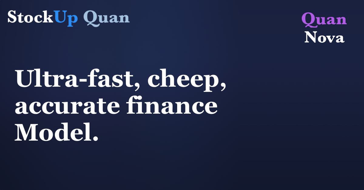 Introducing Quan Nova, the successor to Quan 3.0