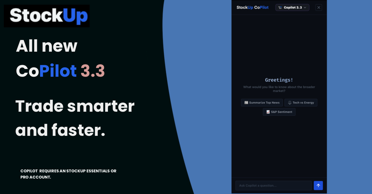 Introducing StockUp CoPilot 3.3